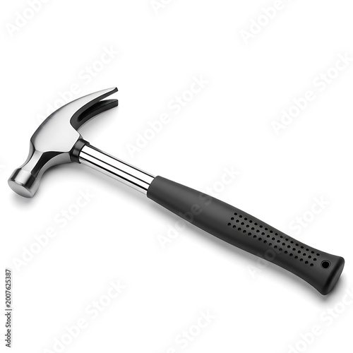 Hammer with black handle