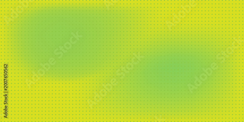 Φωτογραφία Bright pop art background in green and yellow colors dot haltone modern retro st