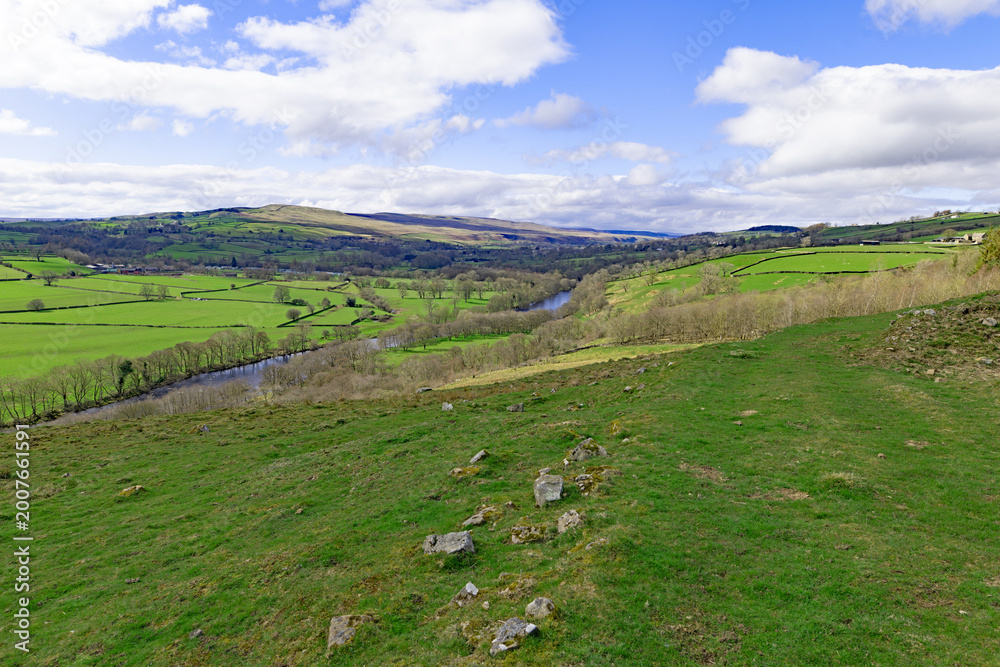 Fototapeta premium Paradise not lost, in Teesdale Valley.