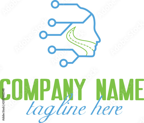 AI Brain Technology Logo