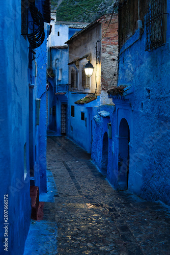 narrow street in the old town