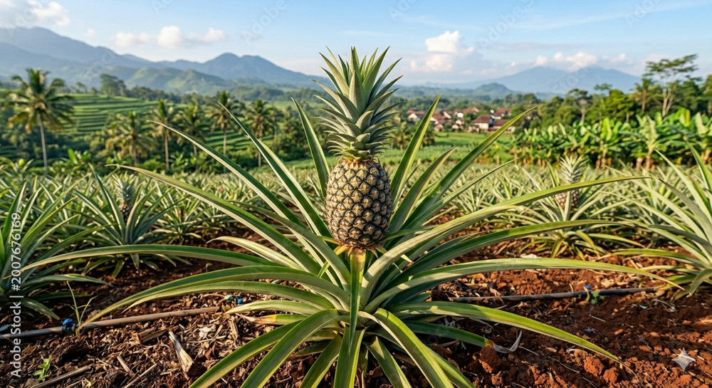 Fototapeta premium pineapple plant