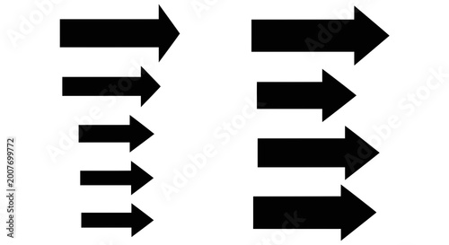 Free Download Black arrows graphic illustration with copy space, concept of direction and progress - GFXLoad