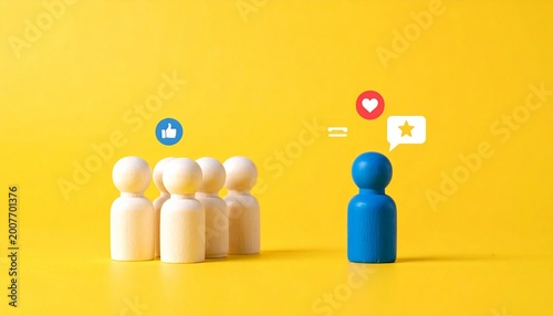 Social Media Interaction Blocks