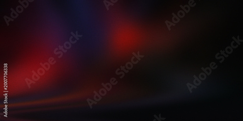 Cuadro en lienzo Abstract dark background with light leaks and grain effect, vibrant red and blue hues creating a mysterious and dynamic texture