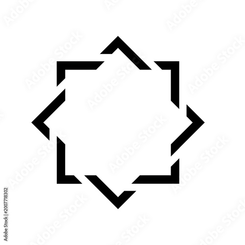 recycling symbol on white background