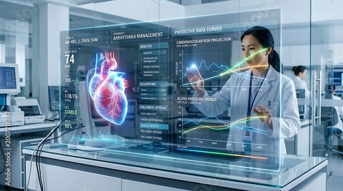 Predictive analytics forecasting future cardiovascular disease trends through advanced healthcare data modeling