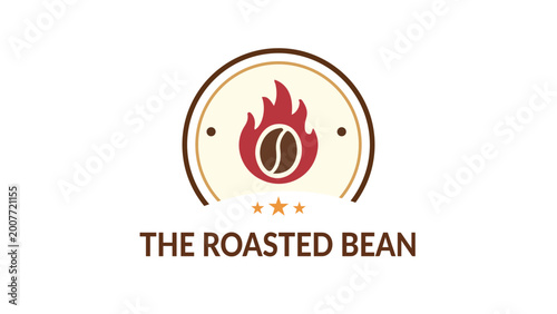 The Roasted Bean Logo Design Template