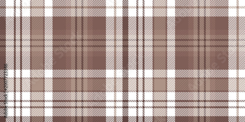 Classic tartan check background in earthy coffee tones
