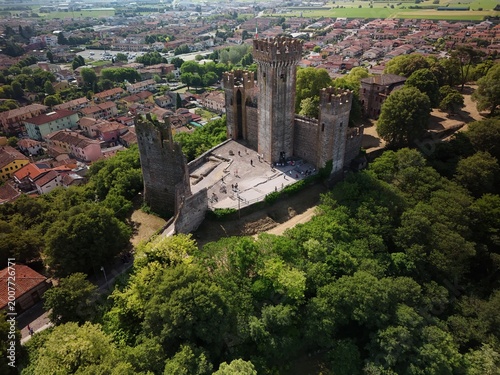 Fotografie Scaliger Castle on Mincio River