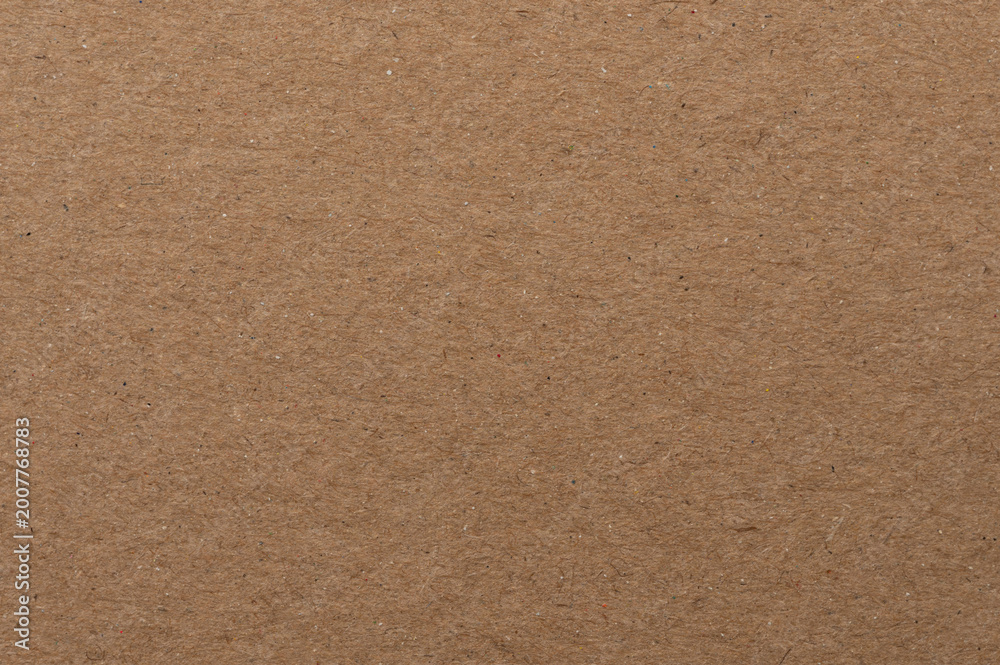 Fototapeta premium Brown cardboard paper material