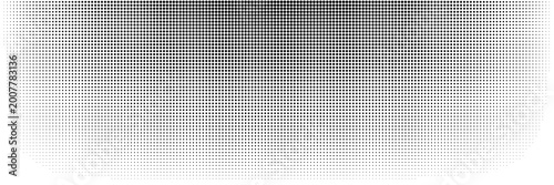 Cuadro en lienzo Seamless vector hand drawn irregular tiny polka dot pattern