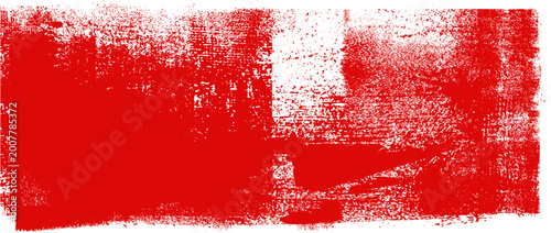Εκτύπωση καμβά Noise destroyed overlay grunge texture, Ink roller grunge stamp texture, dust ov
