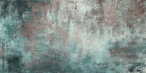 фотографія An aged brown vintage metal surface features a dirty rust pattern and rough grun