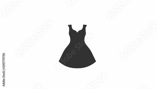 Foto Black dress, sleeveless dress, cocktail dress, evening dress, formal wear