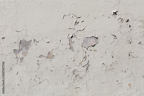 Vászonkép Old painted plaster surface background