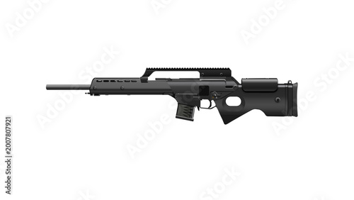 Cuadro en lienzo Machine Gun