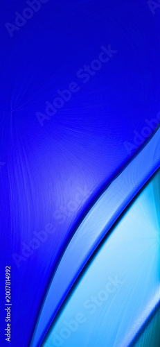 Abstract deep blue fluid wave background with elegant flowing curves