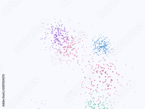 Foto Dot Clusters Abstract Minimal Background Pattern