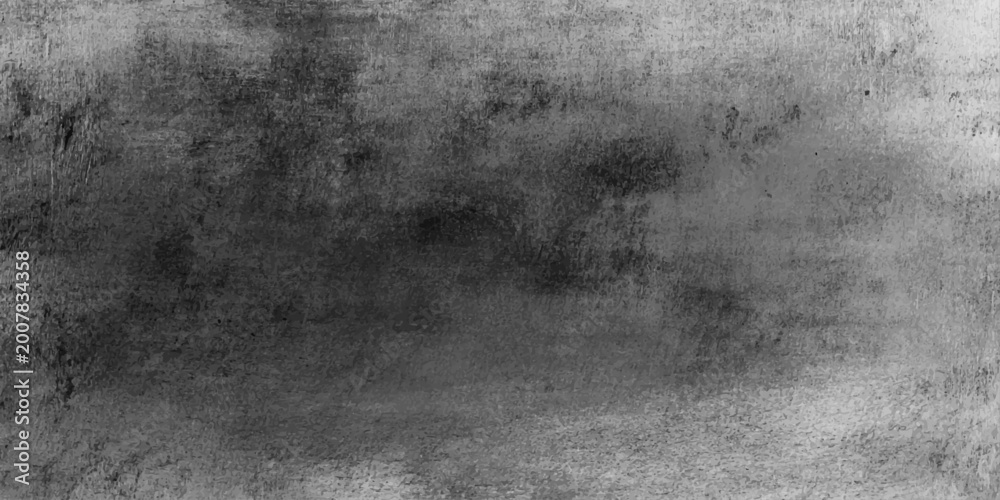 Obraz premium Aged dark grunge paper texture with a vintage grey concrete pattern and blank rough surface for a dirty backdrop design