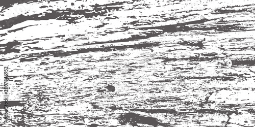 Grey weathered wood grunge texture vector background. Rustic distressed wooden surface with bark pattern overlay for modern graphic design.