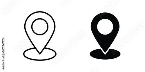 Free Download Location pin icon pack for web and apps design projects - GFXLoad