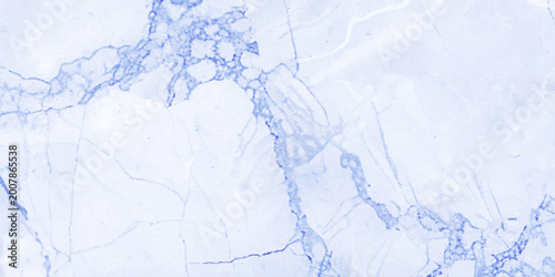 Slika na platnu Soft blue marble texture, watercolor wash, translucent veins, icy pastel tones, organic stone patterns, subtle fluid details, minimal abstract background design vector