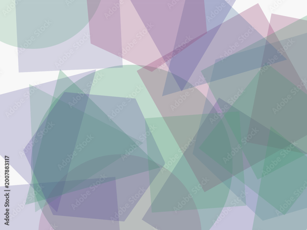 Fototapeta premium Editorial Abstract Geometric Shapes Overlay Background