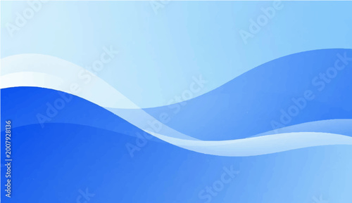 Foto Abstract, flowing, ocean-inspired lines, a visual representation of serene ocean waves