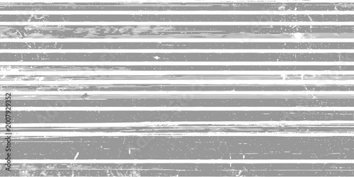 Foto Grey and white horizontal lines with subtle grunge texture for industrial design