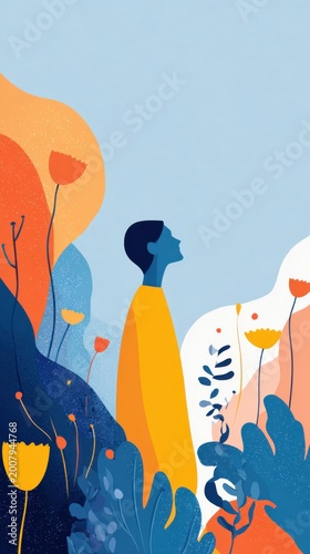 Inner transformation with self discovery and emotional growth process.