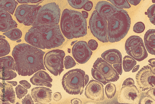 Abstract  Ebru Marbling Texture Background