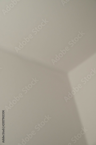 Abstract White Wall With Soft Shadows And Smooth Surface Pattern