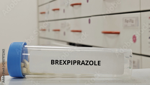 Konstfotografi BREXPIPRAZOLE tablets for treat schizophrenia and depression