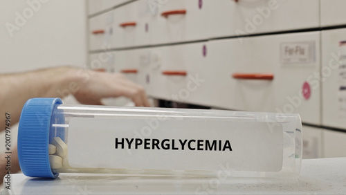Foto HYPERGLYCEMIA treatment tablets for lower elevated blood glucose levels