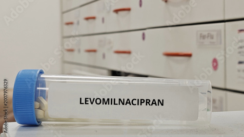 Schilderij op canvas LEVOMILNACIPRAN tablets for treat major depressive disorder