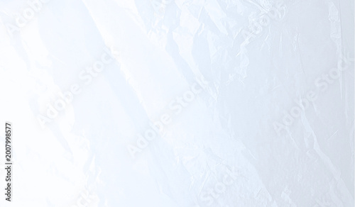 Canvastavla Plastic wrap transparent texture overlay isolated background