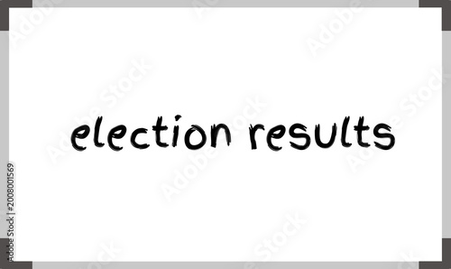Fotografía election results