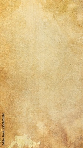Warm Yellow Chinese Classical Kraft Paper Texture
