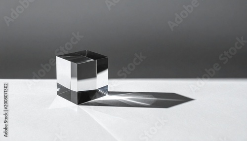 “Cube of Light: Geometry in Glass”
