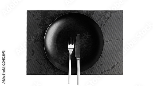 Φωτογραφία Sign language with cutlery