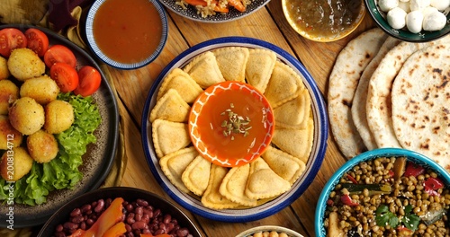 Islamic cooking, Ramadan food, Iftar table
