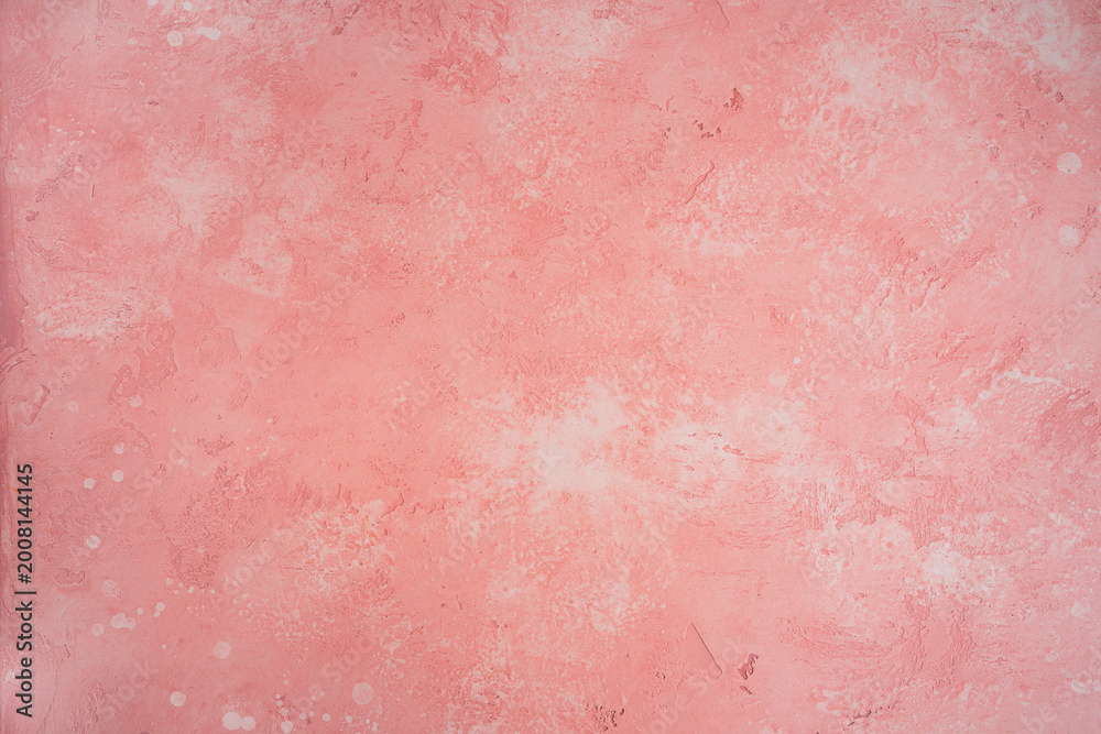 Fototapeta premium Pink texture background, wall concrete cement textured, abstract backgrounds, concrete texture