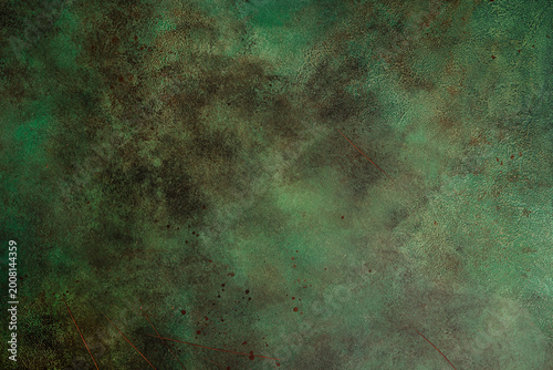 Green texture background, wall concrete cement textured, abstract backgrounds, concrete texture
