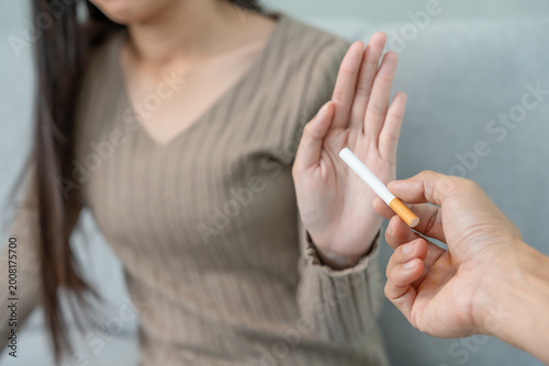 Принти на полотні No smoking