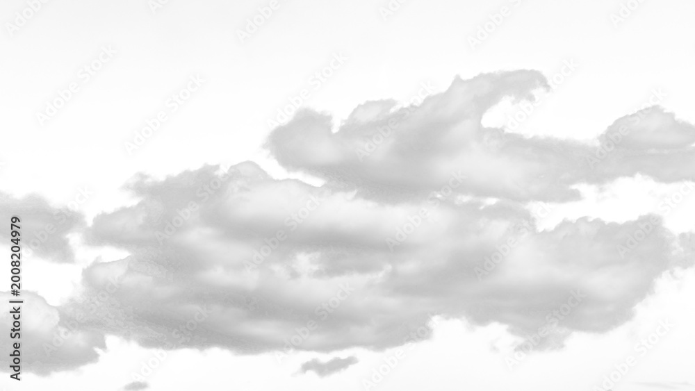 Fototapeta premium Isolated PNG cutout of a cloud on a transparent background, ideal for photo bashing, matte-painting, concept art