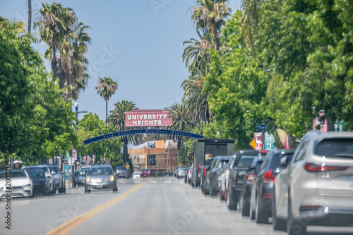 Photography university heights and hillcrest neighborhoods, san diego, california
