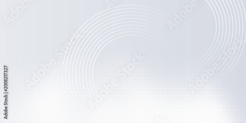 Foto abstract white gradient color background with curve and swirl lines