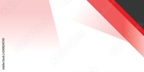 Free Download Red and white shape geometric abstract background with space for text and message. template design - GFXLoad