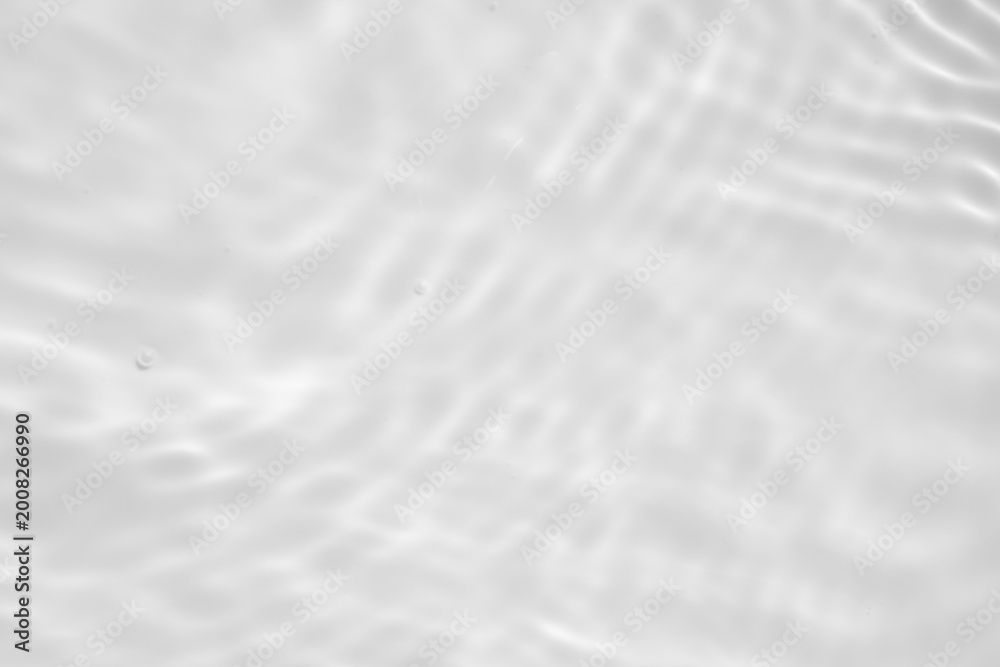 Obraz premium Abstract white transparent water shadow surface texture natural ripple background